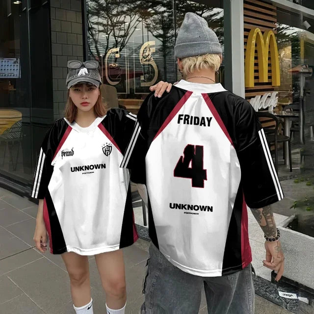 Casual Oversized Hip Hop Tee