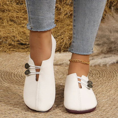 Soft Leather Casual Flats