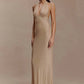 Strapless Backless Maxi Dress