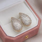 Zircon Water Drop Earrings