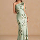 Floral Embroidered Mermaid Dress