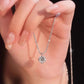 Sparkling Moissanite Chain Necklace