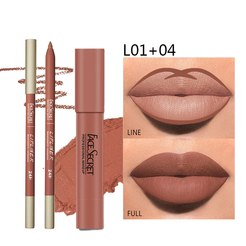 Waterproof Matte Lip Kit