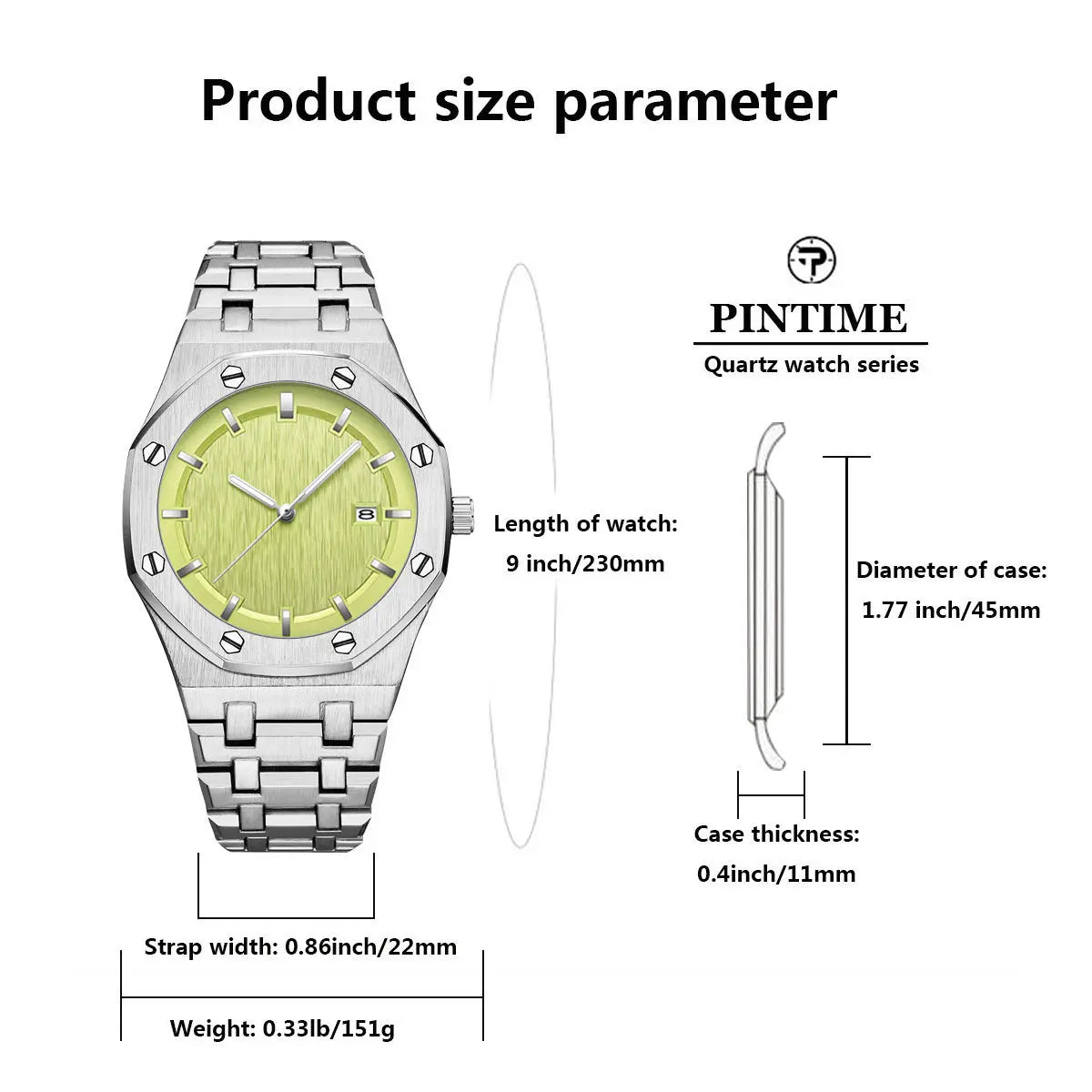 Bark Texture Quartz Watch