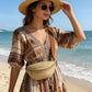 Straw Waist Crossbody Bag