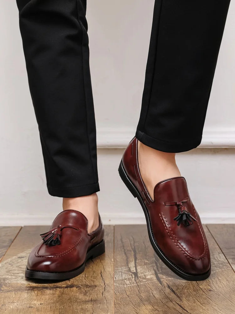 Tassel Slip On Loafers