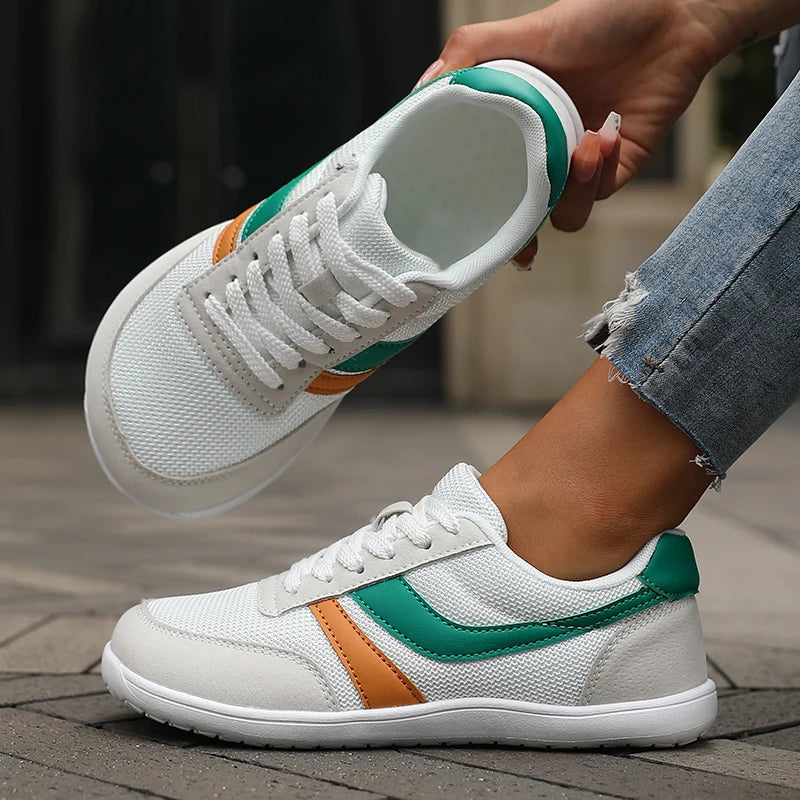 Wide Toe Casual Sneakers