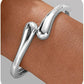 Gold Twist Cuff Bracelet