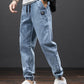 Streetwear Cargo Denim Jeans