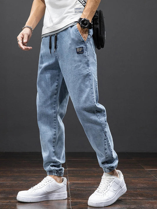 Streetwear Cargo Denim Jeans