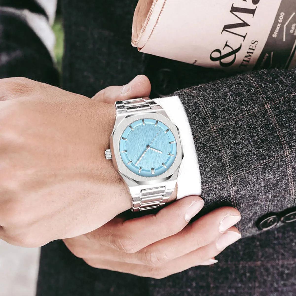 Bark Texture Quartz Watch