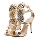 Luxury Metal Heel Sandals
