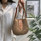 Woven Straw Beach Bag