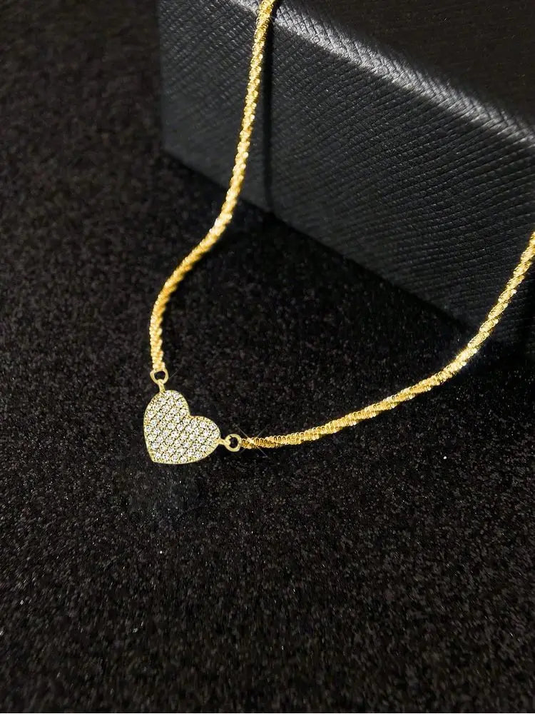 Sterling Silver Heart Necklace