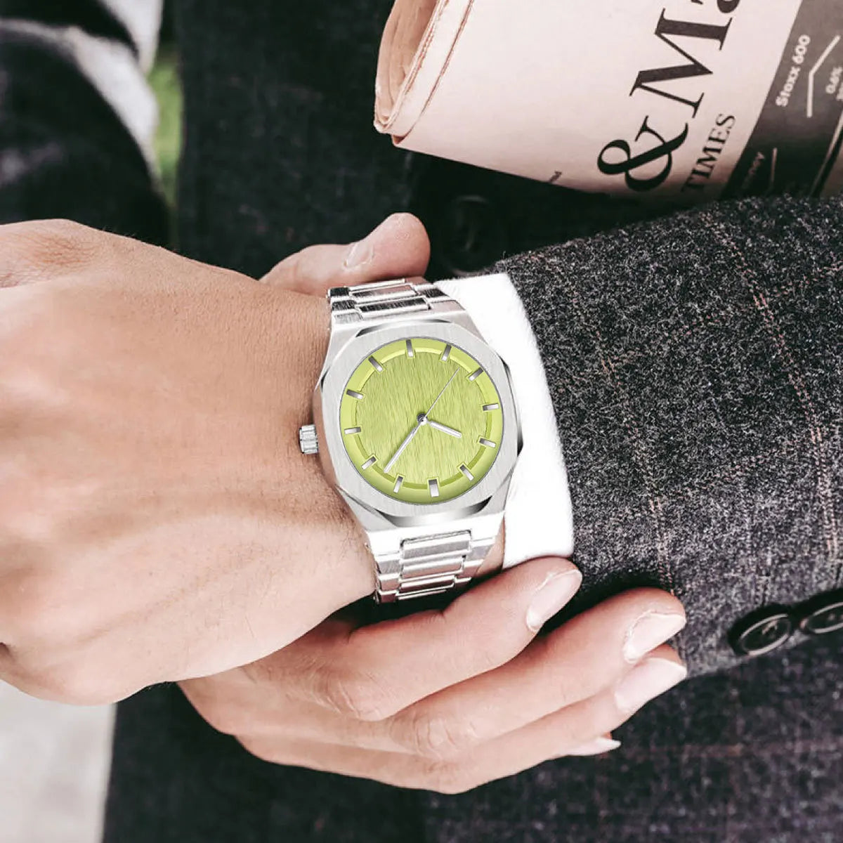 Bark Texture Quartz Watch
