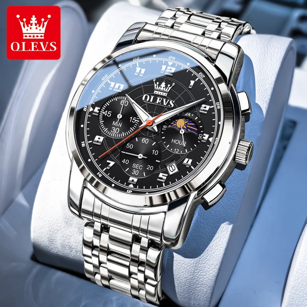 OLEVS Moon Phase Watch