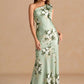 Floral Embroidered Mermaid Dress