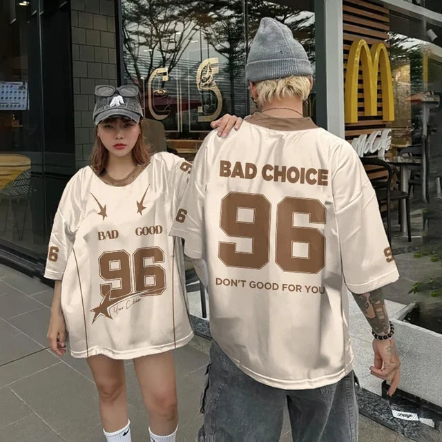Casual Oversized Hip Hop Tee