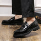 Thick Sole Leather Shoes