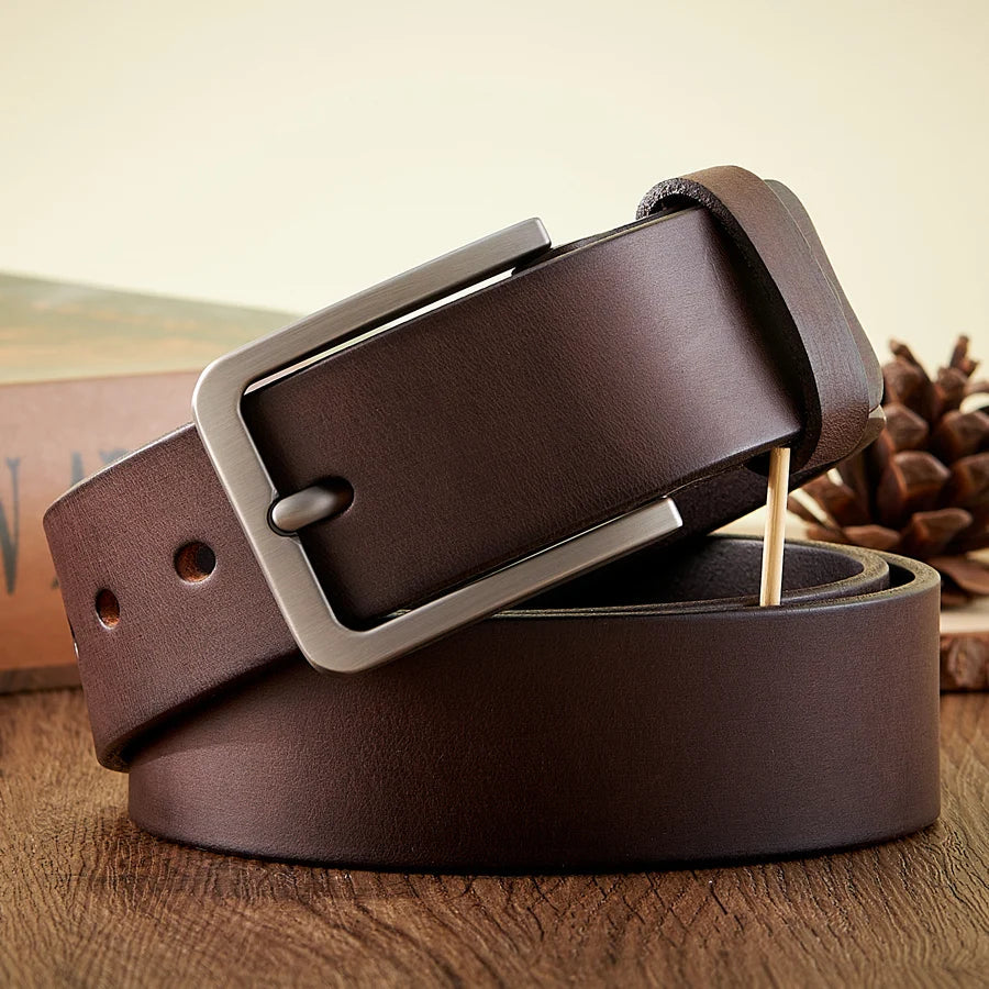 Classic Cowhide Leather Belt