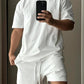 Cotton Shorts Set Men