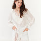 Lace Ramie Summer Blouse