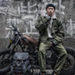Retro Canvas Bomber Jacket