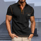 Pocket Lapel Polo Shirt