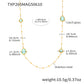 Stainless Steel Drop Necklace