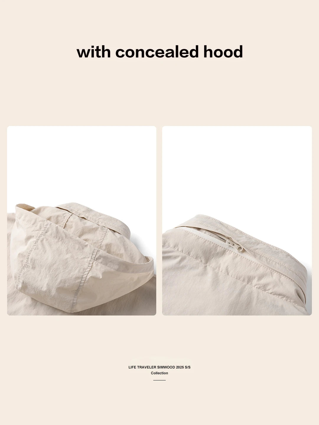 Oversized Lightweight Hood Jacket