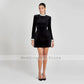 Velvet Pearl Cocktail Dress