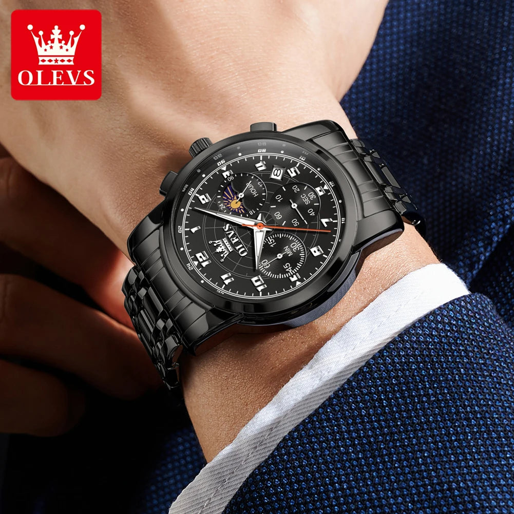 OLEVS Moon Phase Watch