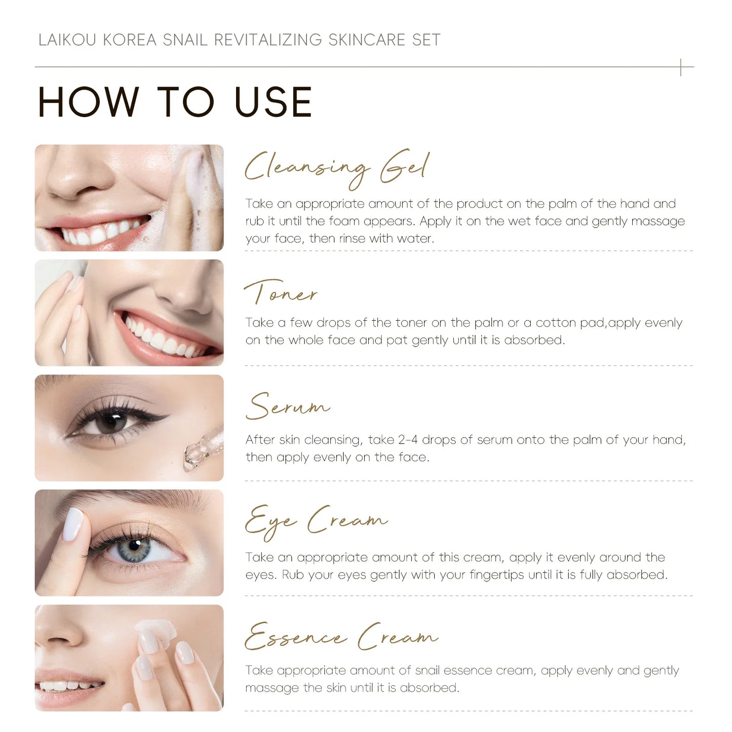 Korean Snail Care Set