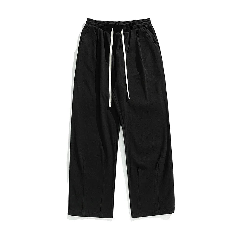 Cotton Track Jogger Pants