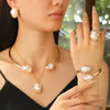 Baroque Pearl Jewelry Set
