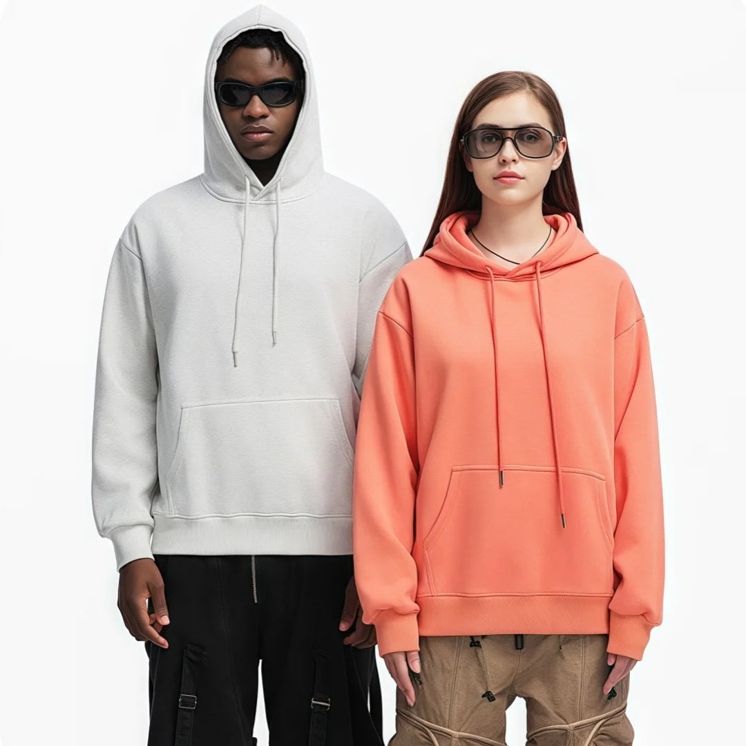 Oversized Fleece Hoodie Sweatshirt