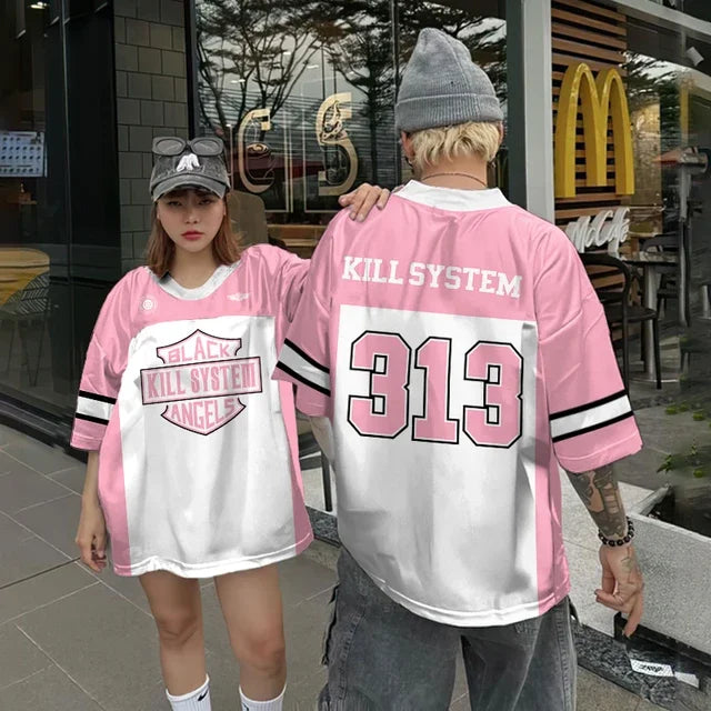 Casual Oversized Hip Hop Tee