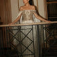 Gold Mermaid Evening Gown