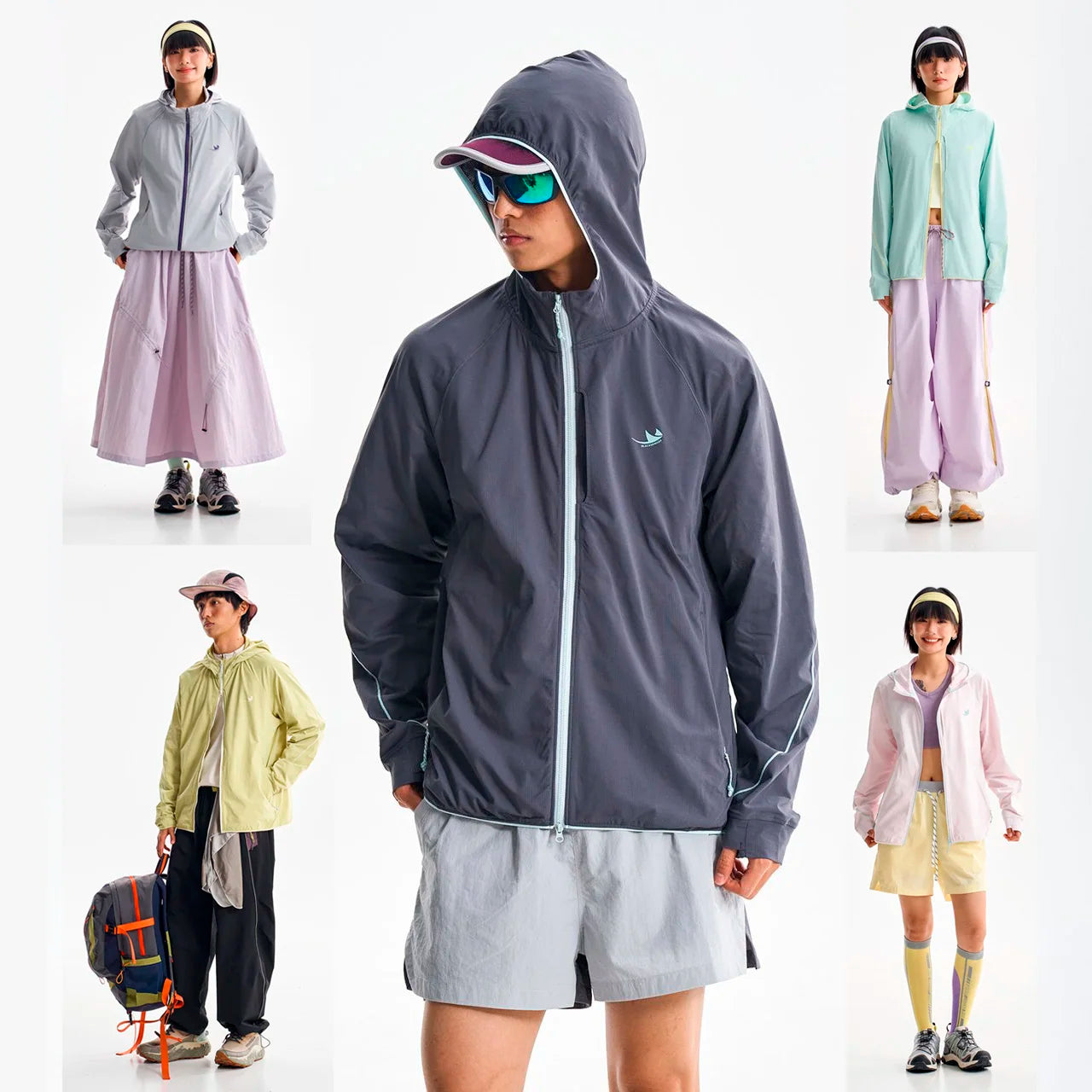 Lightweight Sunscreen Hooded Jacket