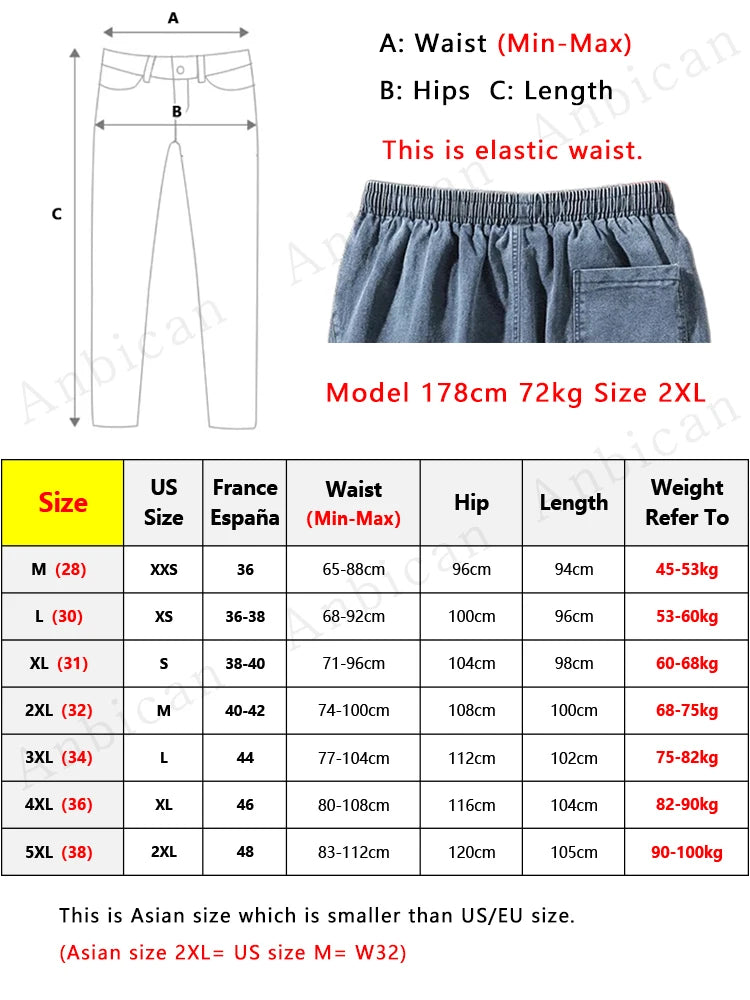 Streetwear Cargo Denim Jeans