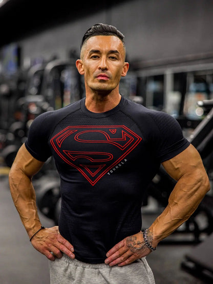 YOUNGLA Muscle Fit T-Shirt
