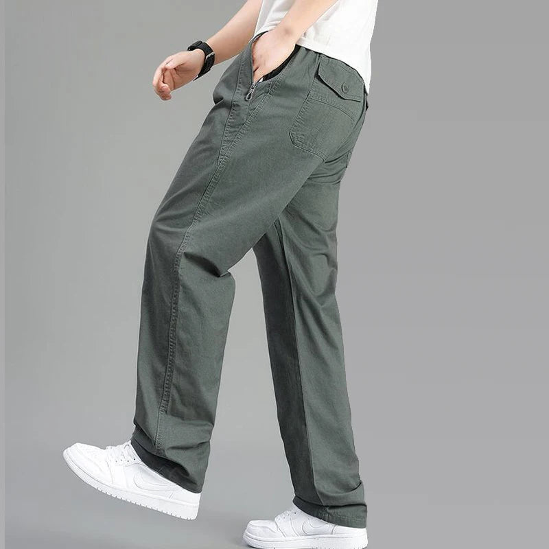 Loose Cargo Jogger Pants