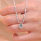 Sparkling Moissanite Chain Necklace