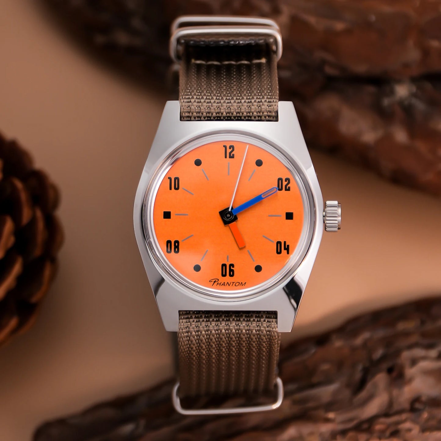 Retro Mechanical Couple Watch