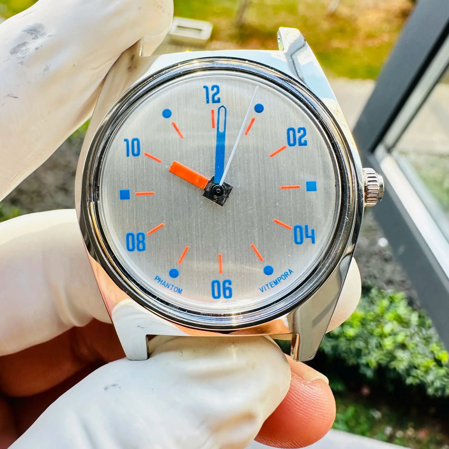 Retro Mechanical Couple Watch