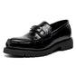Thick Sole Leather Shoes
