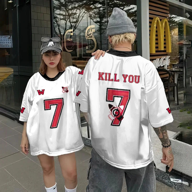 Casual Oversized Hip Hop Tee